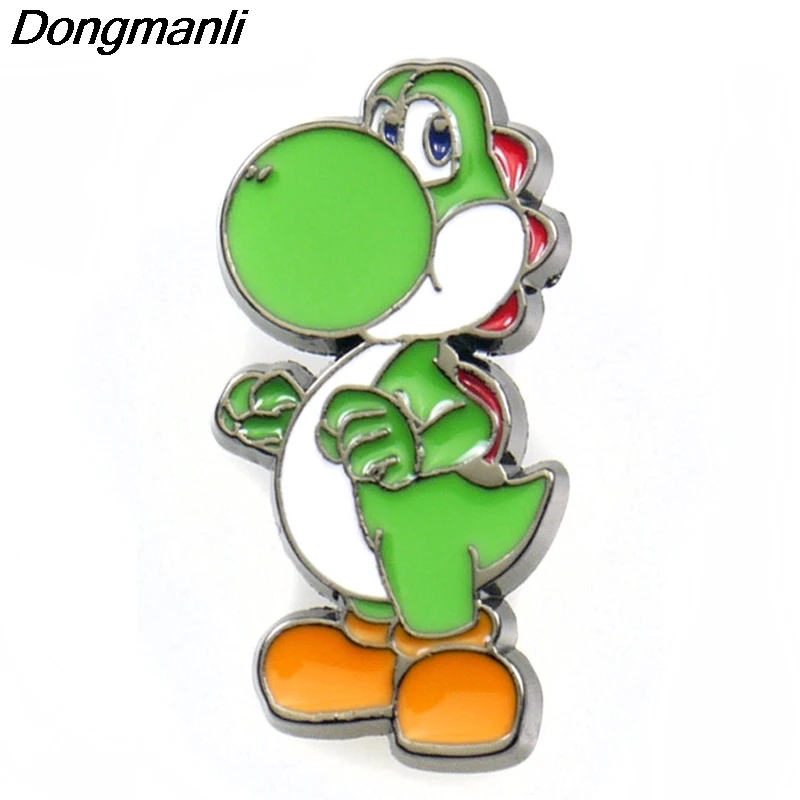 P3901 Dongmanli Fashion Kawaii Super Mario Metal Enamel Brooches and Pins Collection Lapel Pin Badge Jewelry