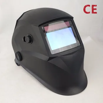 

Solar Auto Darkening Welding Mask 4 Sensors Big View Size 98x55mm 3.86x2.17" Magnify Lens Compatible CE Aproved Welding Helmet