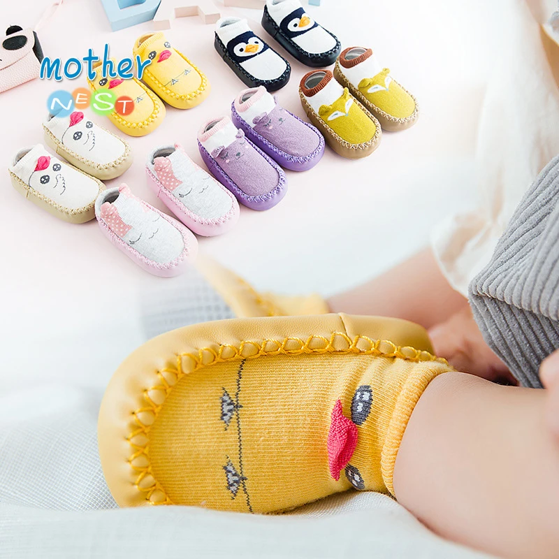 2018 Newly Baby Socks With Rubber Soles Infant Sock Newborn Autumn Winter Children Floor Socks Shoes Anti Slip Soft Sole Sock (5)