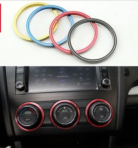 New 3 Pcs Air Conditioner Control Knobs Trim Panel Switch Cover for Subaru XV | Автомобили и мотоциклы