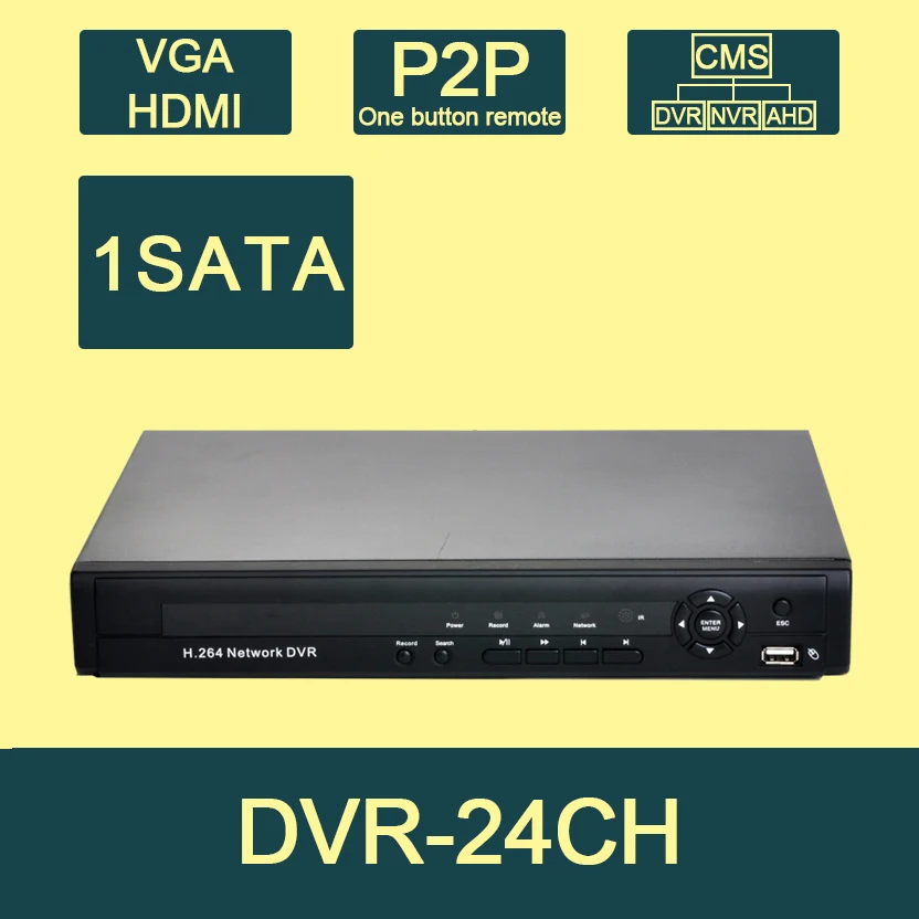 FL DVR3108 B3 8CH CCTV Standalone DVR Recorder H.264 Analog DVR Real
