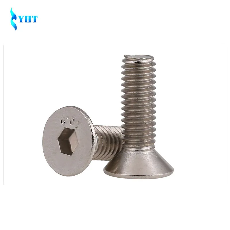 DIN7991 304 нержавеющая сталь M2 M2.5 M3 M4 M5 M6 шестигранные винты с потайным креплением