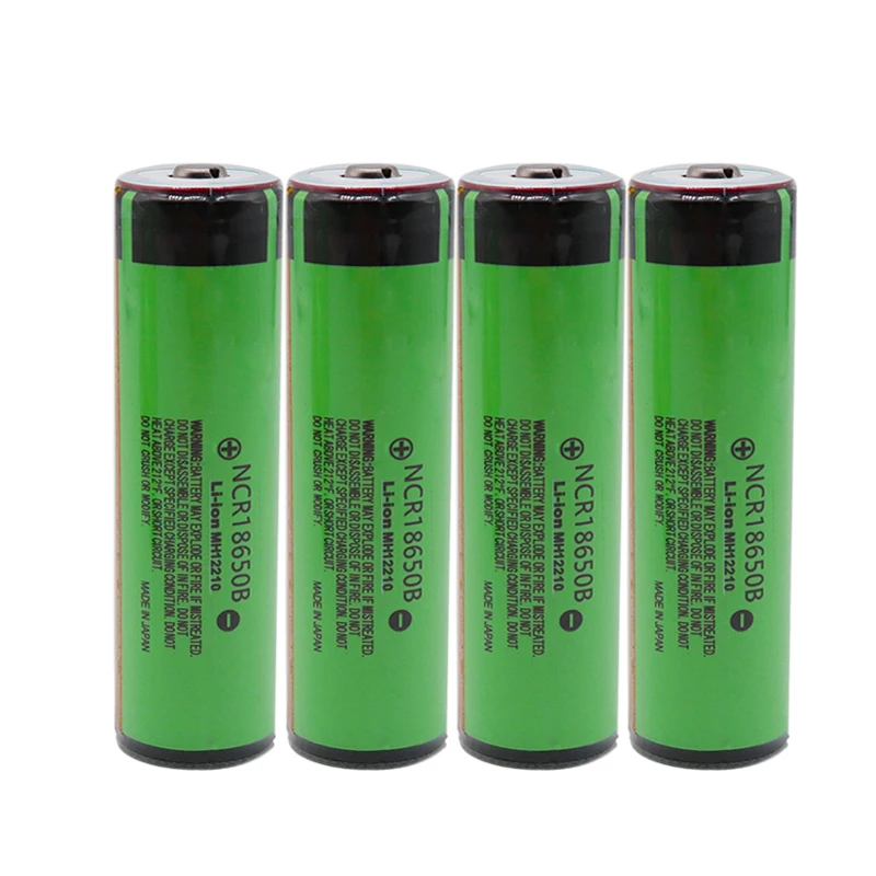 NCR18650B 3,7 V 18650 батарея 3400mAh перезаряжаемая батарея lityum polimer для фонарика Panasonic с защитой(PCB