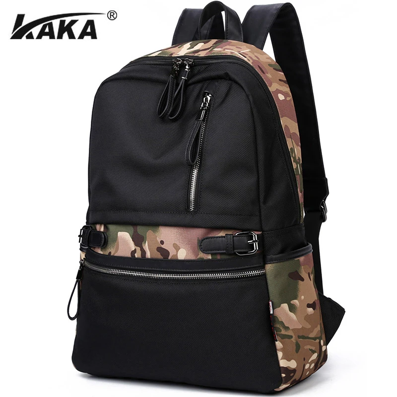 

KAKA Brand Fashion Oxford Men Backpack Large Capacity Laptop Backpacks Bag Casual School Backpack for Teenages