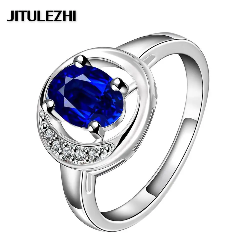 New Arriva silver plated finger rings wedding jewelry anillos de plata