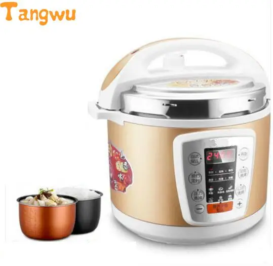 Free shipping double bladder intelligent rice 4L electric Electric Pressure Cookers free shipping split hot pot household multipurpose 4l multi cookers