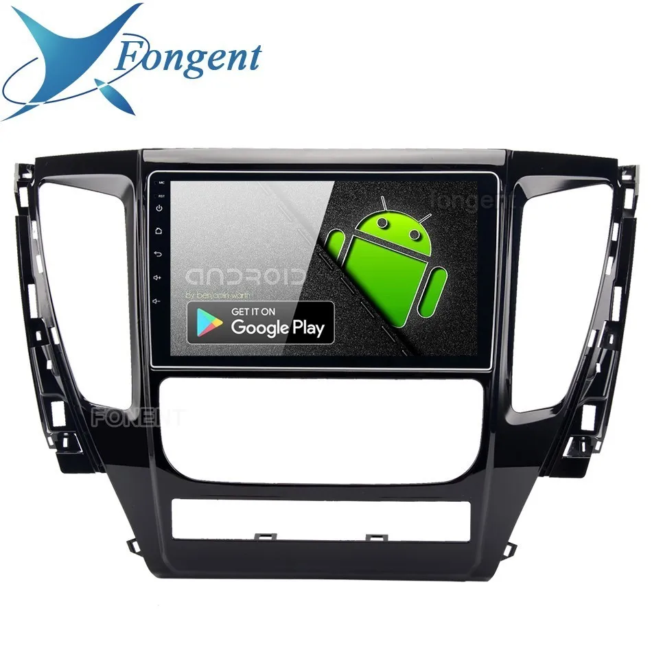 Автомобильный мультимедийный плеер fonnt 1 Din 9 дюймов Android 0 радио для Mitsubishi Pajero Sport