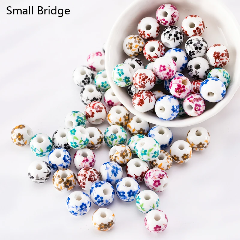 Flower Ceramic Beads3