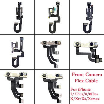 

1PCS Face Front Camera Module with Sensor Proximity Flex Cable Replacement for iPhone 7 7p 8 8 Plus X XR XS XSMAX