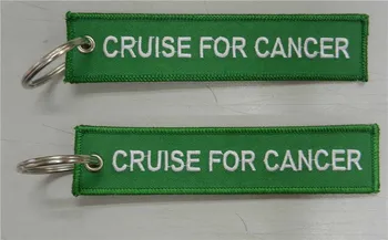 

Cruise For Cancer with Customized Embroidered Logo, Accept Any Color and Size