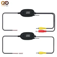 Sinairyu 2.4 Ghz Cámara Inalámbrica de Vídeo Transmisor y Receptor para el Coche Cámara de Visión Trasera y Coches Reproductor de DVD Monitor de Aparcamiento