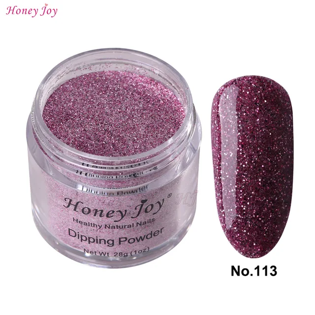 28g Box 113 Rose Purple Glitter Easy To Use Dip Powder Nails 28g Box 113 Rose Purple Glitter Easy To Use Dip Powder Nails