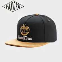 Бренд PANGKB, кепка с дымящейся деревьями, черная хип-хоп бейсболка, Весенняя Кепка для мужчин и женщин, для взрослых, Уличная Повседневная Солнцезащитная бейсбольная кепка Bone