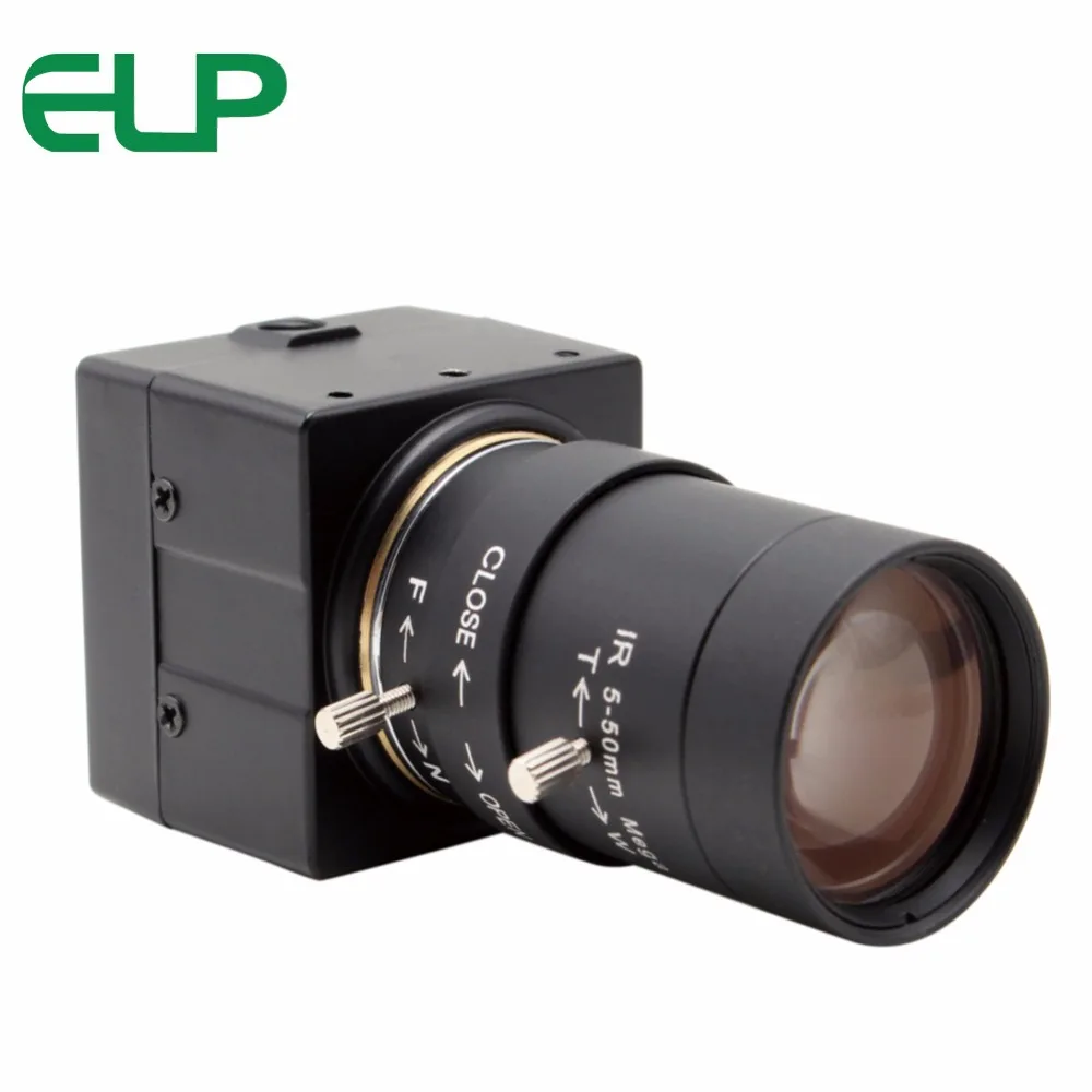 Elp-usbウェブカメラ,1280x720 hd,バリフォーカルレンズ付き5-50mm,ov9712 cmos,監視マシンビジョン