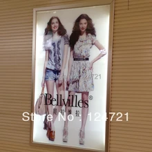 A3 рекламы свет окна висит дисплей рекламной продукции настенный lightbox