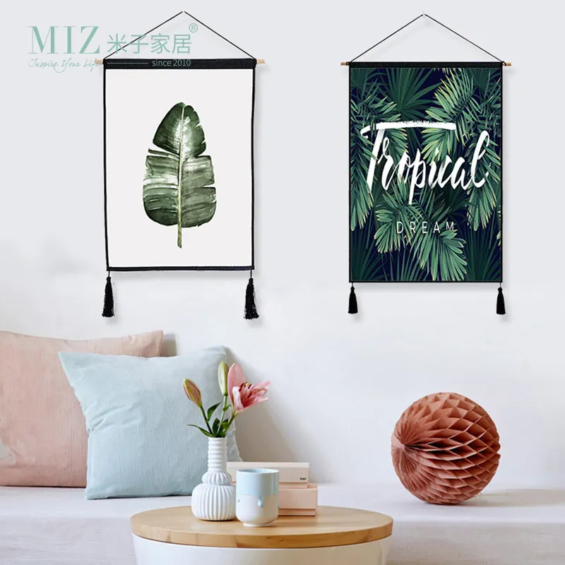 

Miz 1 Piece 45*65 cm Tapestry Wall Hanging Animal Painting Poster Nordic Decoration Wall Pictures for Living Room