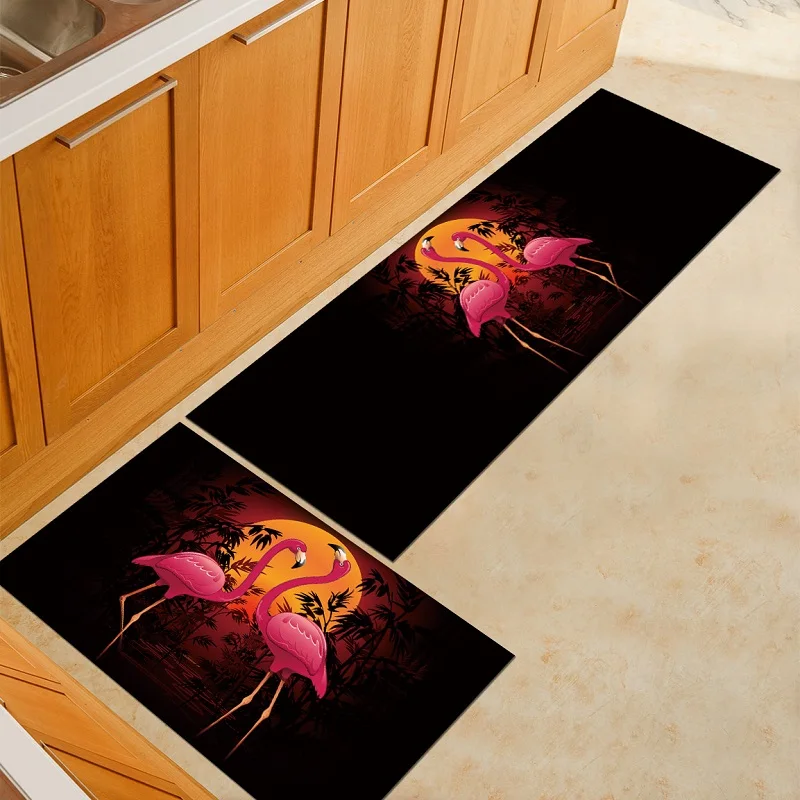 Flamingo Cat Kitchen Mat Animal Printed Kitchen Mats Cooking Rugs Kitchen Floor Mat Balcony Bathroom Carpet Entrance Door Mats Flamingo Cat Kitchen Mat Animal Printed Kitchen Mats Cooking Rugs Kitchen Floor Mat Balcony Bathroom Carpet Entrance Door Mats
