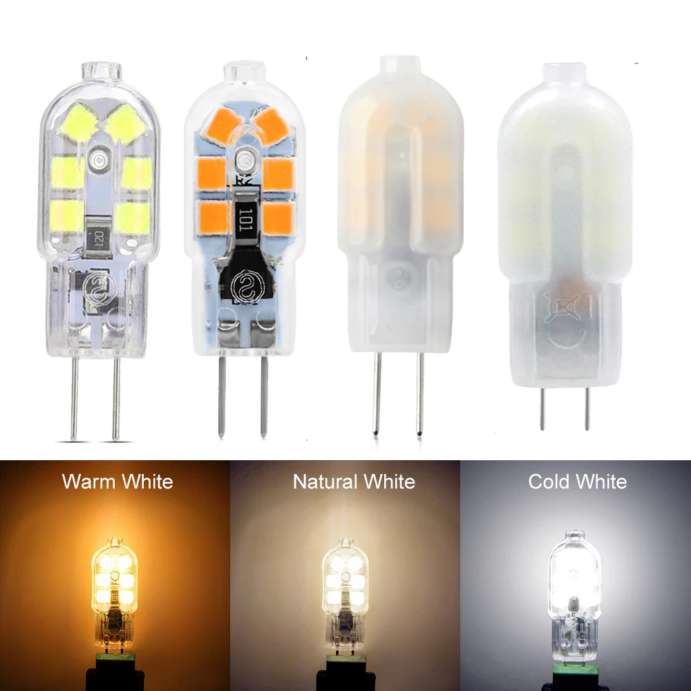 YWX светильник 10/упаковка мини G4 светодиодный 2 Вт 3 Вт 4 Вт светодиодный супер яркий G4 Светодиодный AC DC 12 В 24 В SMD 2835 Светодиодный точечный светильник, заменяющий галогенный светильник