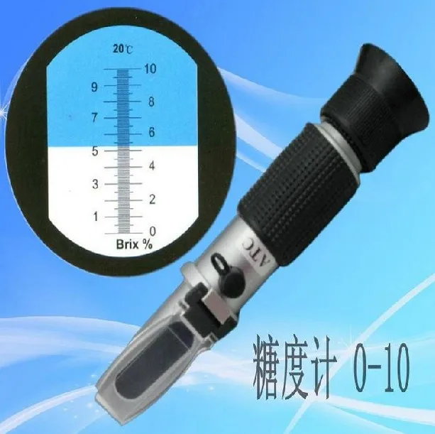 Sugar Meter 0 10 high precision 0.1 hand held Saccharometers sugar sugar meter instrumentin