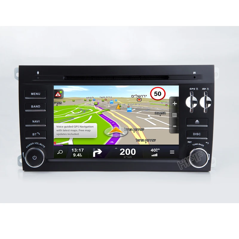 Sale Android 8.0 Ocat Core 7 inch Car DVD player For Porsche Cayenne 2003 2004 2005 2006 2007 2008 2009 2010 car Radio GPS Navigation 4