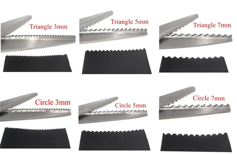 23,5 см ЗИГЗАГ Швейная резка портновские ножницы для шитья ножниц кожа ткань для рукоделия инструмент обивки Текстиль деним сделай сам