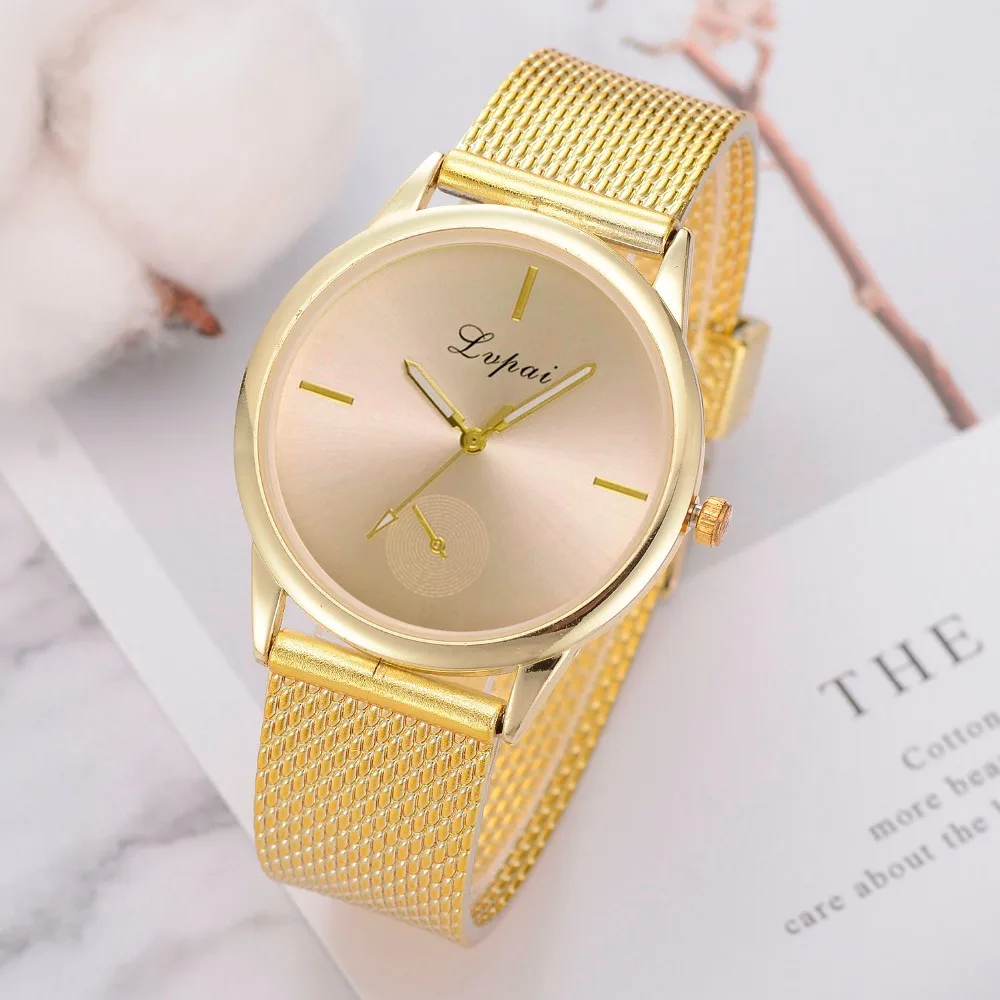 Роскошные Брендовые женские наручные часы lvpai женские повседневные кварцевые силиконовый ремешок аналоговые наручные часы moda mujer часы женские часы