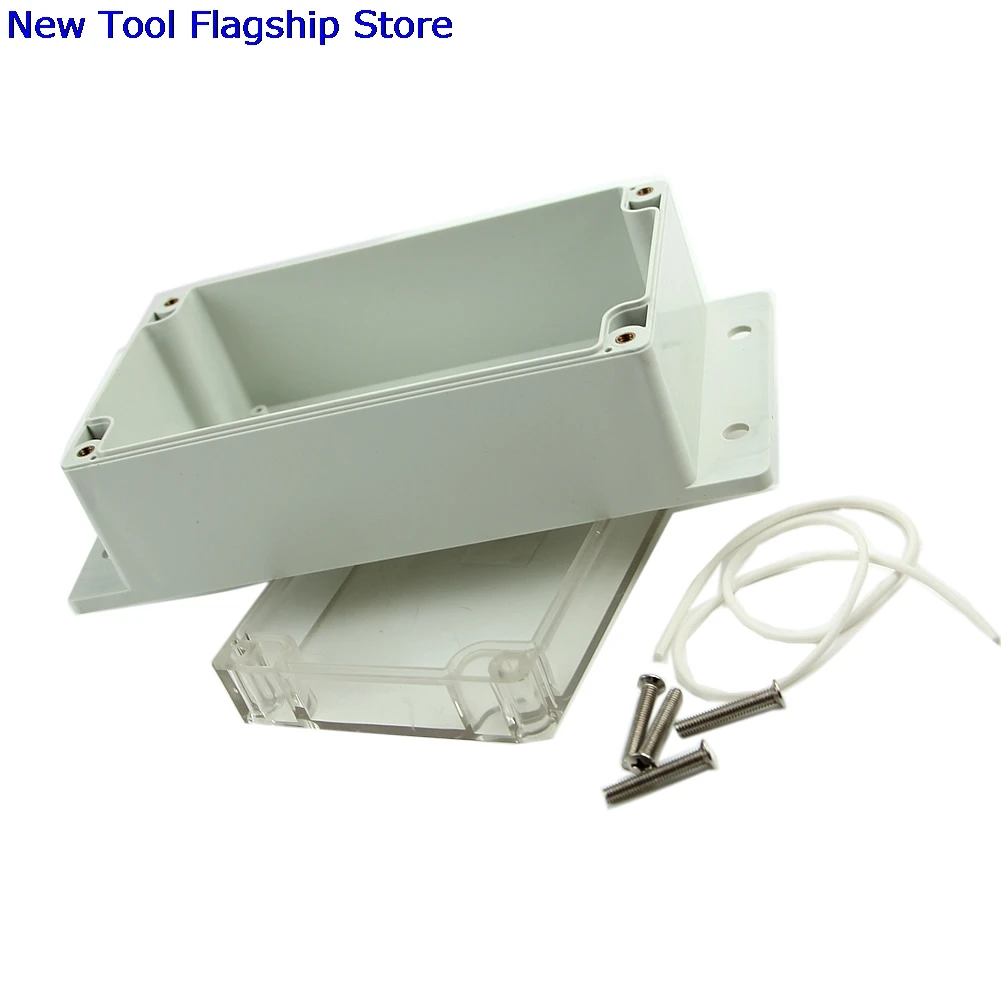 

Waterproof 158x90x65mm Clear Plastic Electronic Project Box Enclosure Cover CASE