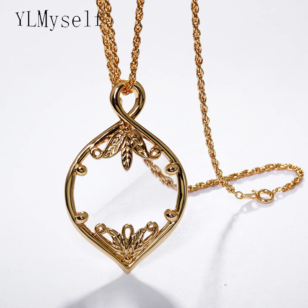 Увеличительное стекло ожерелье Jewellers увеличительное ES для чтения Женская мода