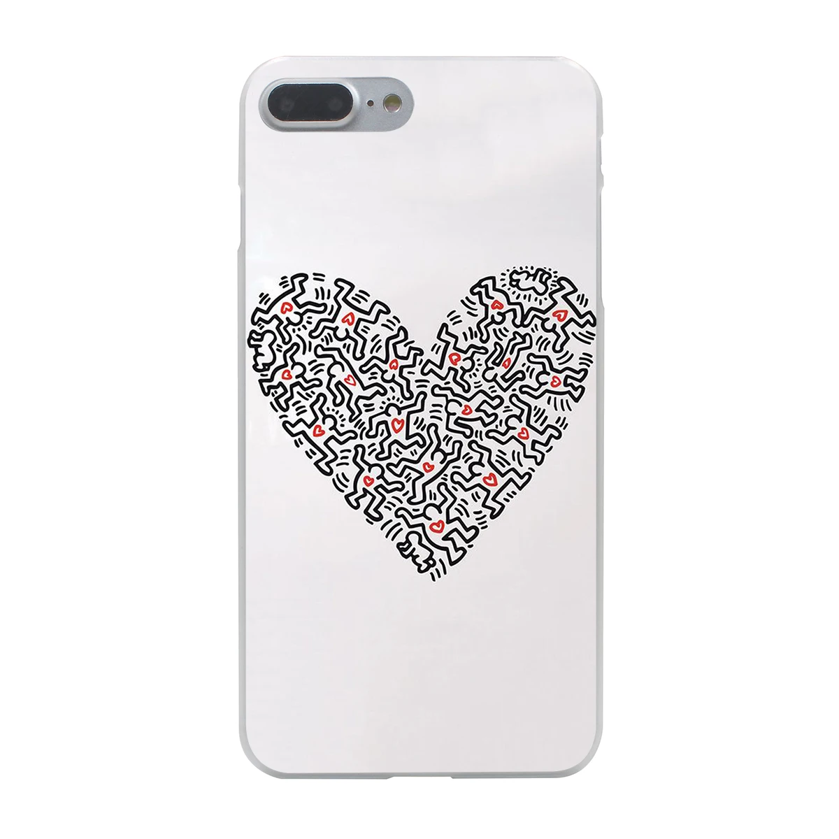 Жесткий чехол Lavaza Keith Haring art для телефона iPhone XR X XS 11 Pro Max 10 7 8 6S 5 5S SE 4 4s