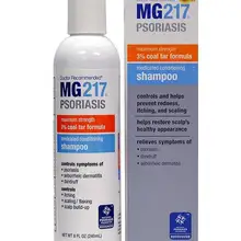MG217 псориаз лечебный кондиционер 3% формула угольной смолы шампунь, 8 жидких унций 240 мл
