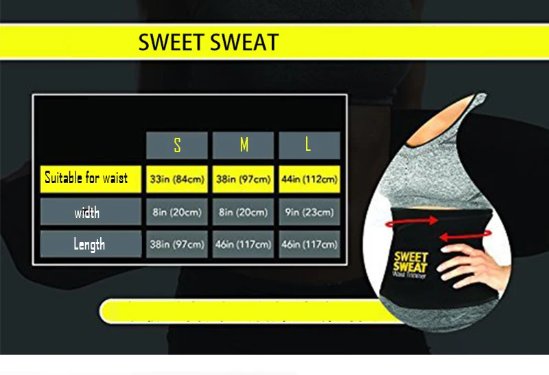 Women Adjustable Fitness Belt Sweat-absorbent Breathable Sports Sweat Belt Body Shaping Fat Burning Warm Girdle Orthopedic Waist-7