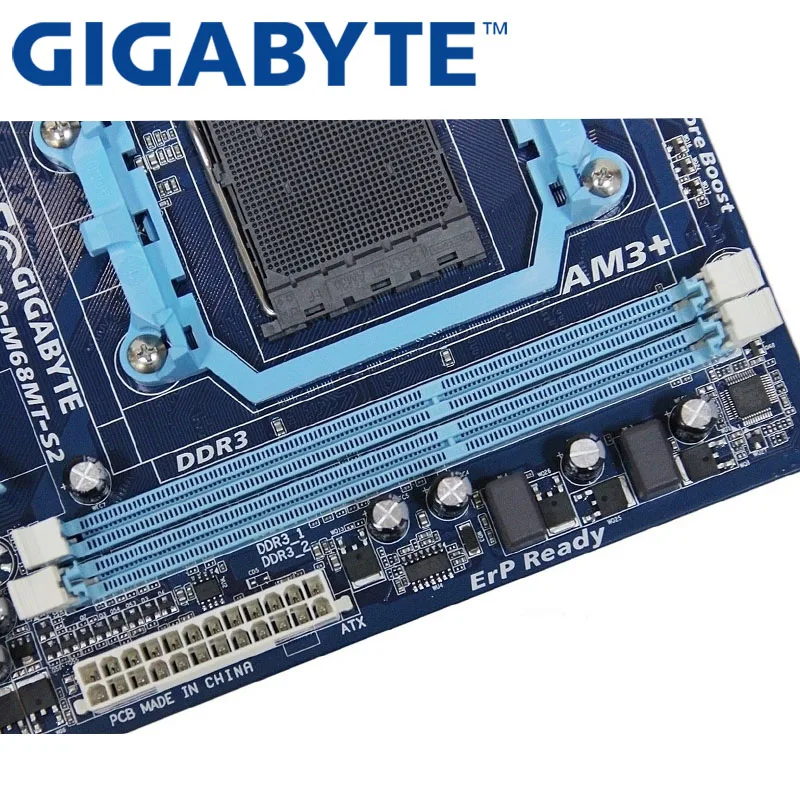 GIGABYTE GA M68MT S2 настольная материнская плата 630A Socket AM3 для Phenom II Athlon DDR3 8G