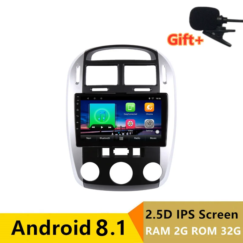 9 &quot2 + 32G 2.5D IPS Android 8 1 автомобильный DVD мультимедийный плеер GPS для kia cerato 2007 2008 2009