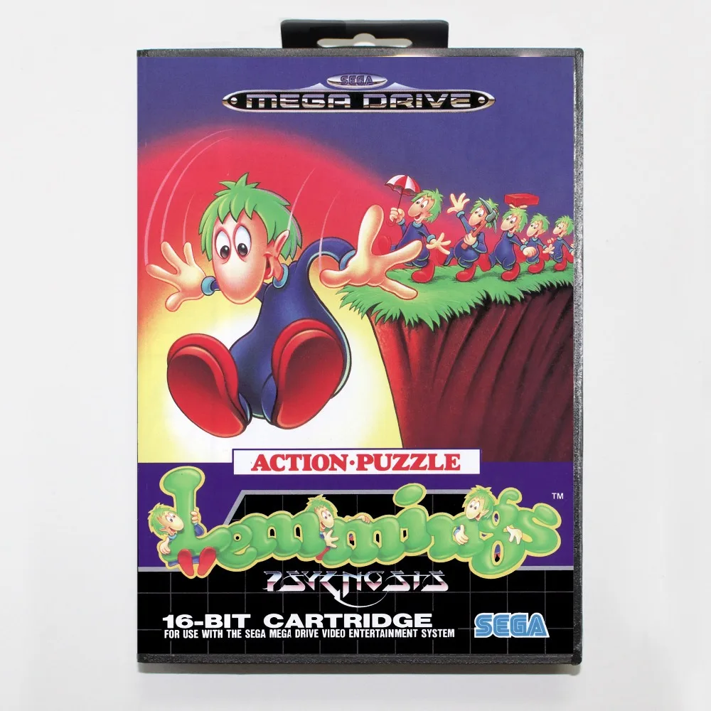 Aliexpress.com : Buy Lemmings Game Cartridge 16 bit MD Game Card With Retail Box For Sega Mega Drive For Genesis from Reliable 16 bit suppliers on Pocket ...