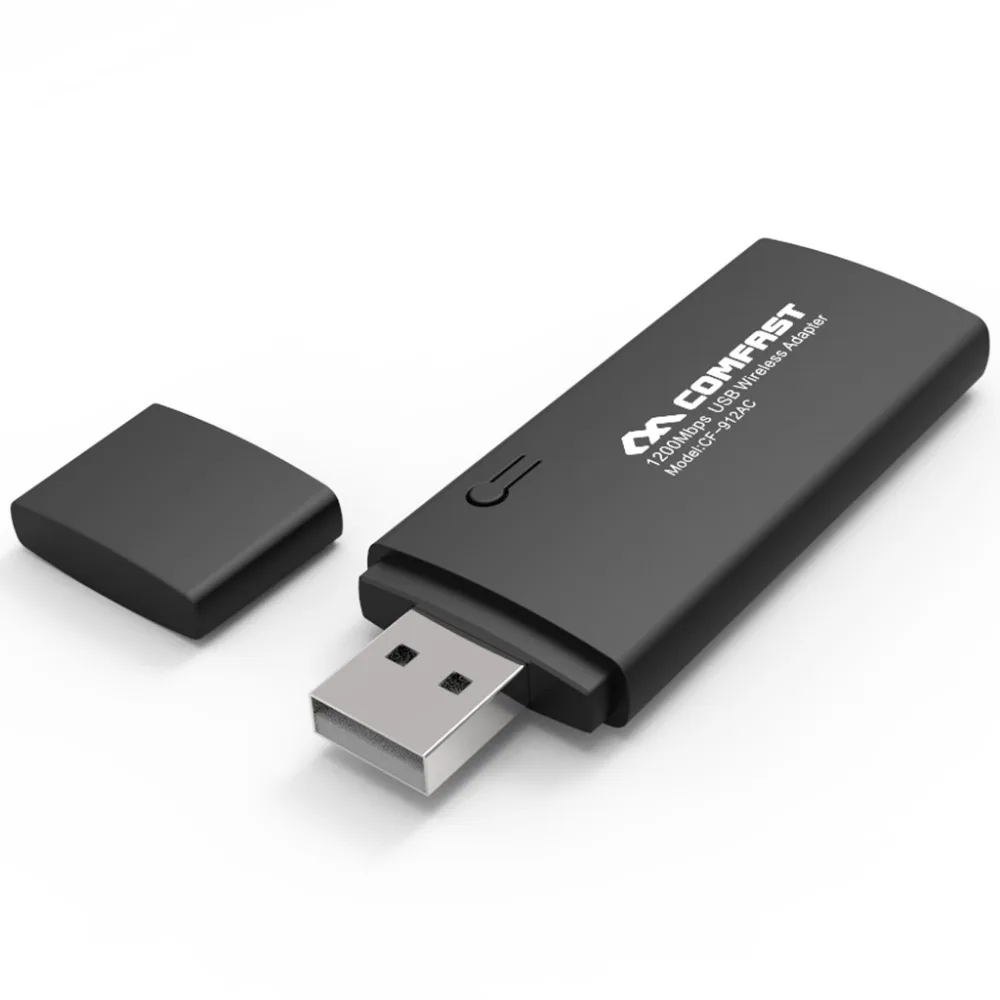 50pcs DHL Dual Band 802.11ac 1200Mbps USB 3.0 RTL8812AU Gigabit Wireless-AC 1200 Wlan Wifi Lan Dongle Adapter Antenna | Компьютеры и