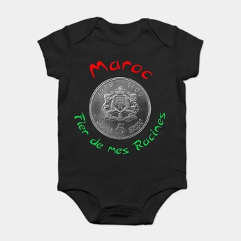 

Baby Onesie Baby Bodysuits kid t shirt Fashion Solid Color Tee-shirt MAROC MOROCCO MAROCAIN Proud of My Roots Tee