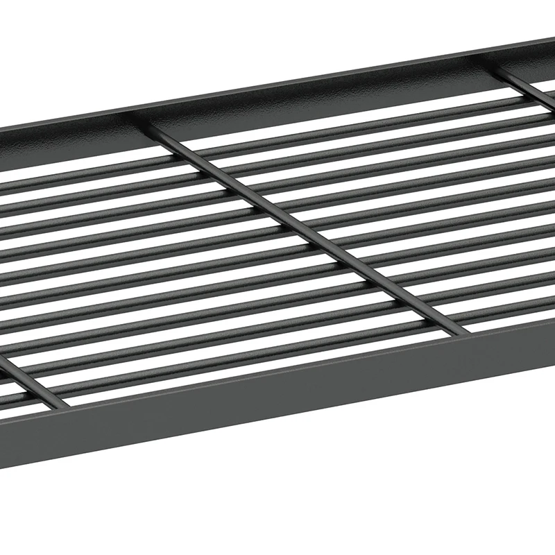 Stainless Steel Kitchen Dish Rack Black Tableware Bowl Fork Oil Bottle Condiment Seasoning Spice Jar Storage Holder Organization