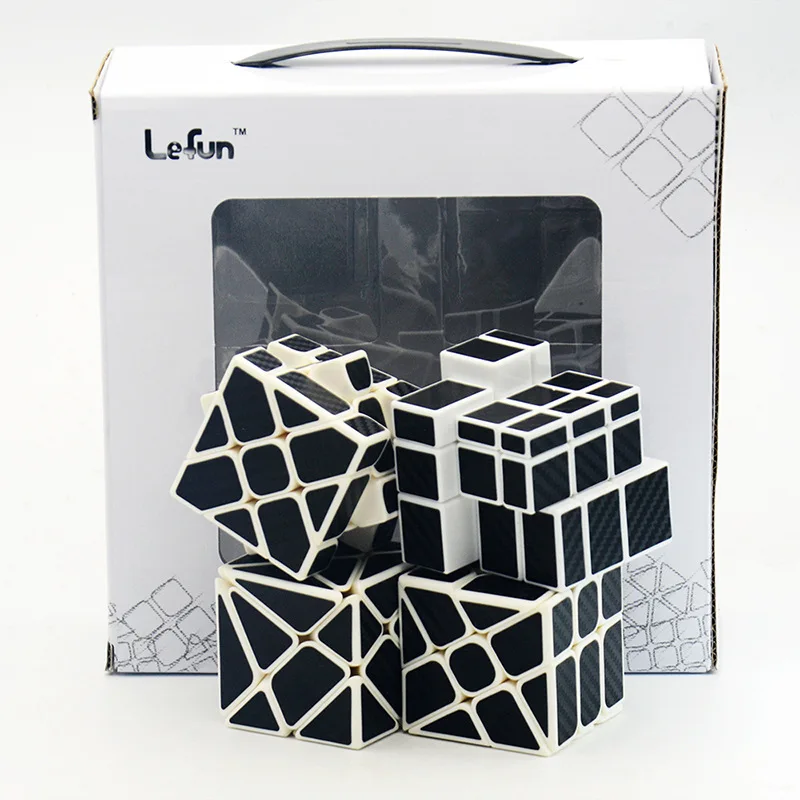 Fibra De Carbono Adesivo Magic Cube Enigma