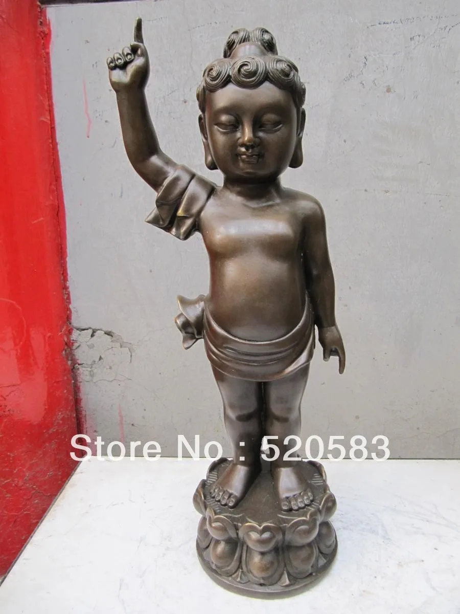 

classical chinese buddhism buddha statue boys baby sakyamuni statue