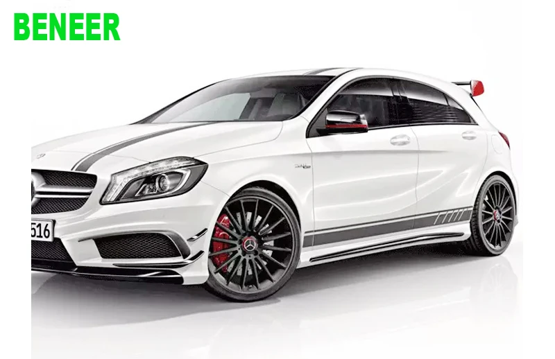 4 шт. автомобильные аксессуары для Mercedes benz AMG w204 w211 W210 CLK c180 e200 CLA GLK GLE GLA A180 A B C E class