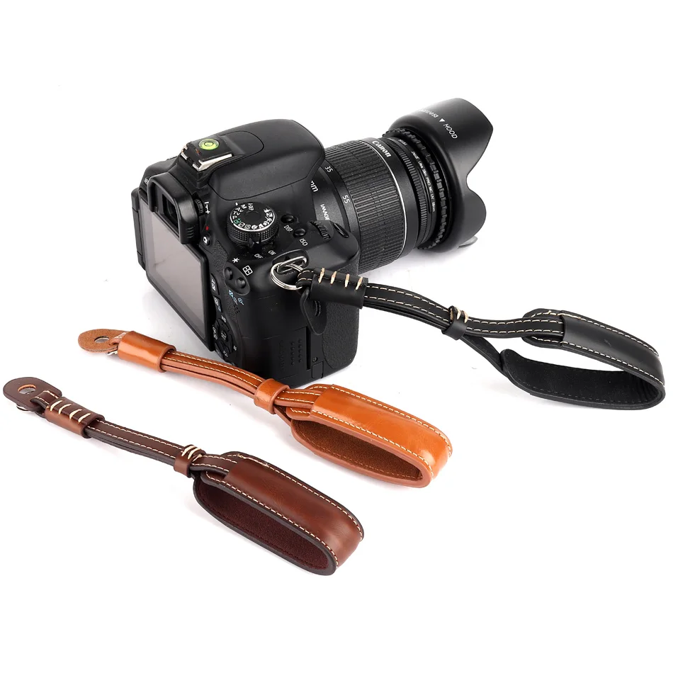 

Camera Strap PU Leather Camera Wrist Hand Strap Grip For Panasonic GX80 GX85 TZ30 TZ20 TZ10 ZS70 ZS50 ZS40 ZS30 ZS20 DSLR Strap