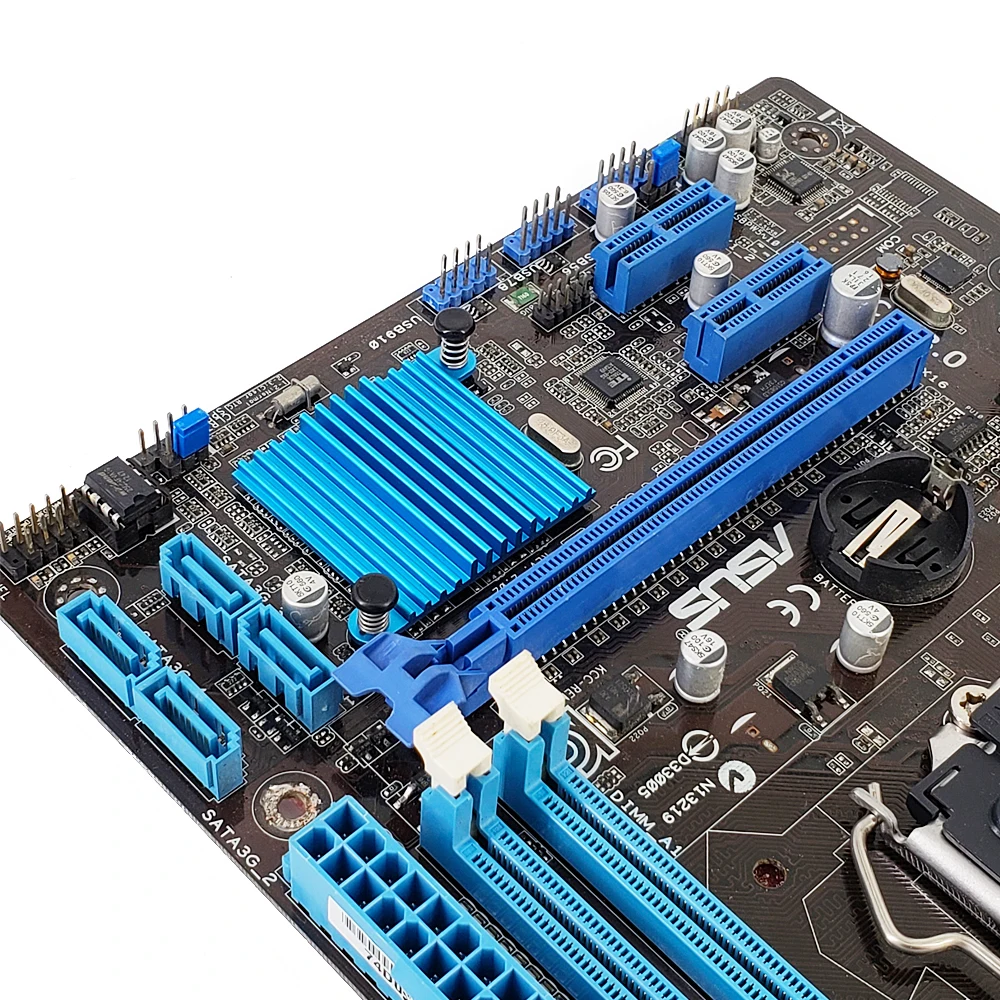 Asus H61M-E настольная материнская плата H61 розетка LGA 1155 Для Core i3 i5 i7 DDR3 16G SATA2 USB2.0 Micro ATX оригинальная б/у материнская плата