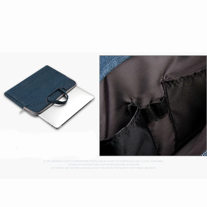 Laptop Bag 11.6 12 13.3 Inch For Macbook Air Handbag Computer Sleeve Case For Macbook Pro HP Acer Leisure Bag Notebook Bags Men (7)