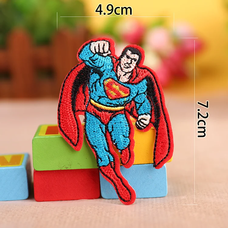 

Spider-Man Ultraman Superhero Cloth Stickers Big Stickers Stickers Cartoon Patch