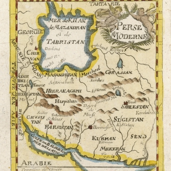 Mapasiapersiaarabia Poster Print By Mary Evans Picture Library (18 X 24)