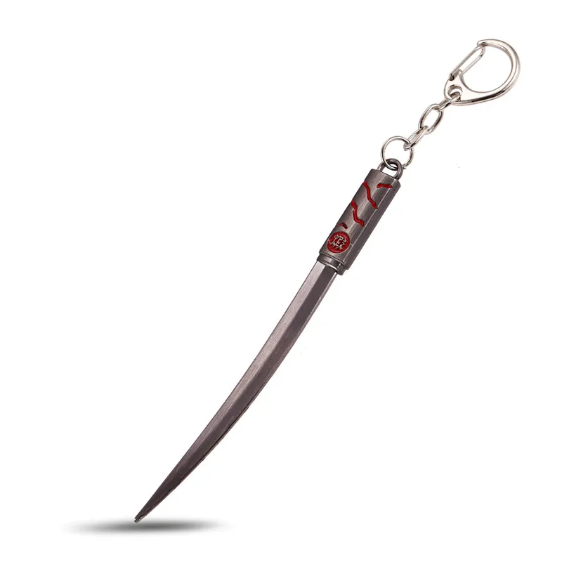 Брелок с символикой Наруто Саске Учиха кунай оружие меч кулон брелок на цепочке фигурка для мужчин женщин игрушка ювелирные изделия автомобиль аксессуары
