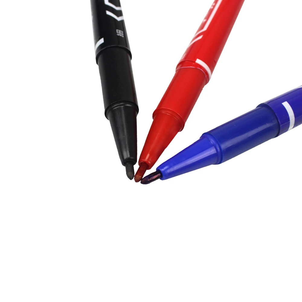 1 шт. CCL анти-травление печатной платы чернил маркер Двойная Ручка Ремонт CCL печатная схема DIY PCB ручка синий красный черный