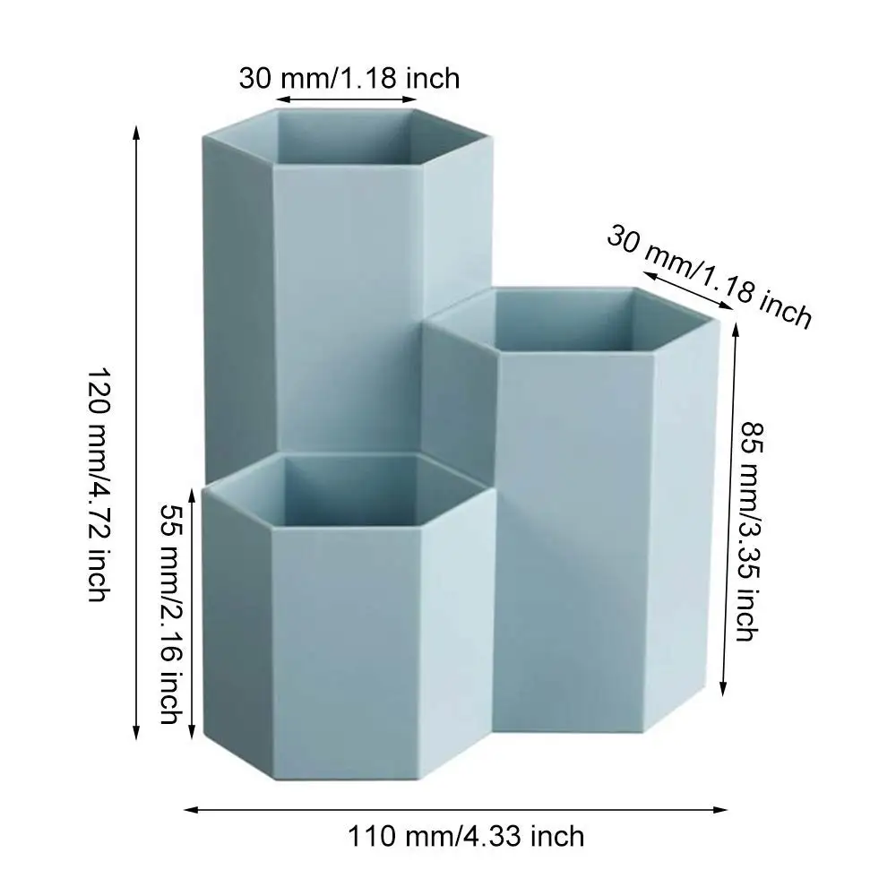 Ручка Контейнер Организатор, Настольная пластиковый держатель для ручек для гель ручки карандаши маркеры, 3 шт