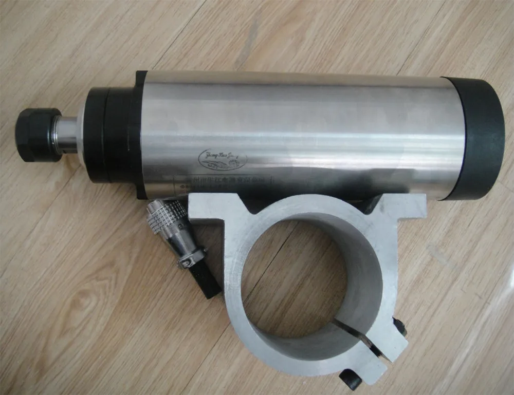Cnc spindle kit ER11 air cooling 1.5KW spindle with 4 pieces bearing +1 matched spindle support
