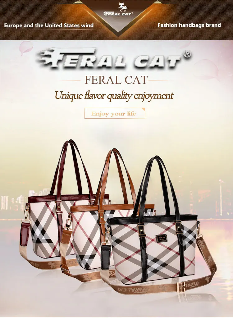 FERAL CAT Womens Fashion Elegant Ladies Handbags Messenger Bags Online Shoulder Bag49